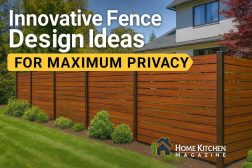10 Innovative Fence Design Ideas for Maximum Privacy at Home