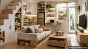How to maximize space in a small house with smart storage and multifunctional furniture