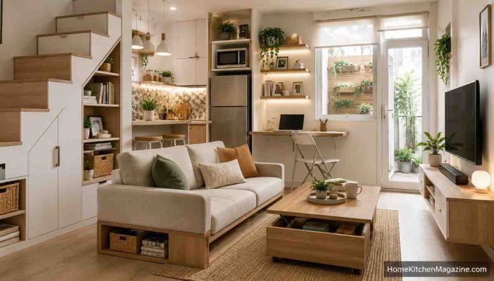 How to maximize space in a small house with smart storage and multifunctional furniture