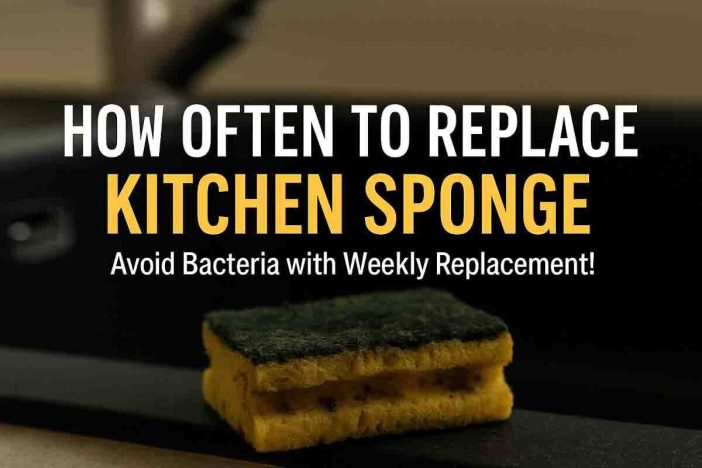How Often to Replace Kitchen Sponge