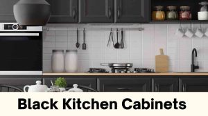 Black Kitchen Cabinets