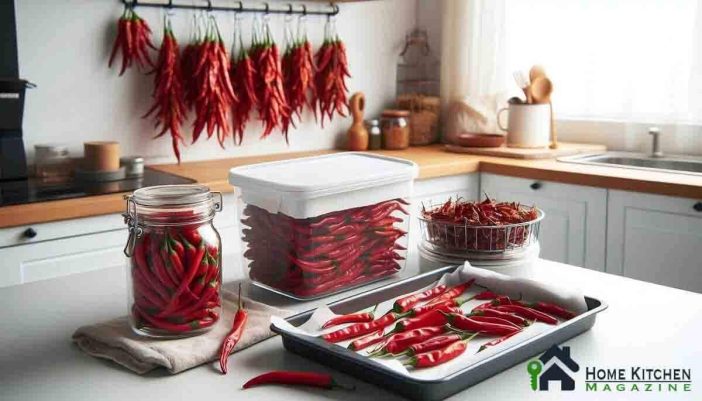 How to Store Red Chillies