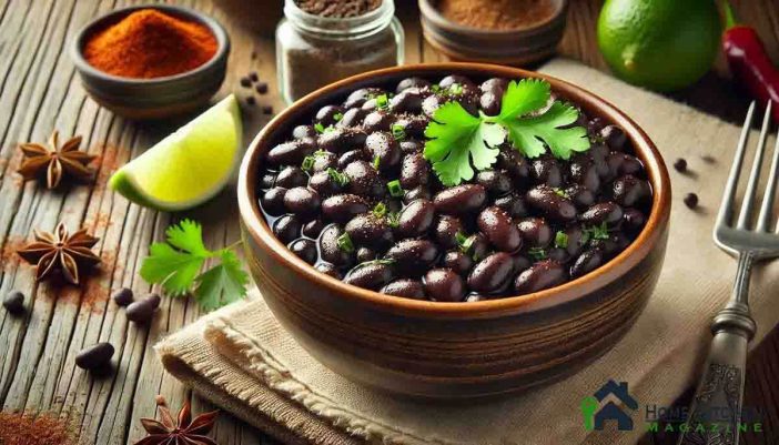 Seasoned Black Beans