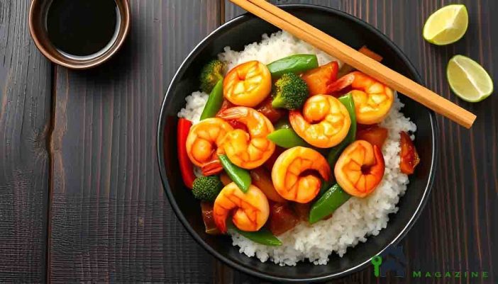 Shrimp Stir Fry Recipes with Rice