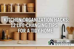 Kitchen Organization Hacks: 12 Life-Changing Tips for a Tidy Home