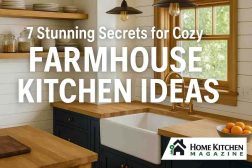 Farmhouse Kitchen Ideas: 7 Stunning Secrets for Cozy Charm