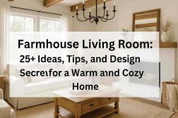 Farmhouse Living Room: 20+ Inspiring Ideas to Transform Your Home