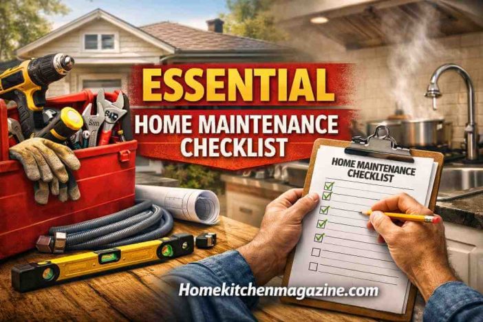 Essential Home Maintenance Checklist