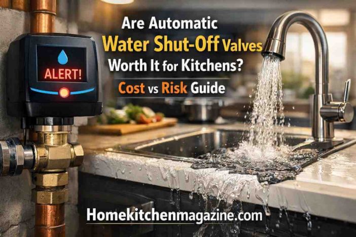 Automatic Water Shut-Off Valves for Kitchens