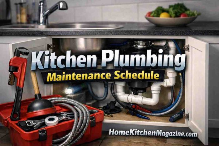 Kitchen Plumbing Maintenance Schedule
