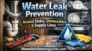 Water Leak Prevention Around Sinks, Dishwashers, and Supply Lines
