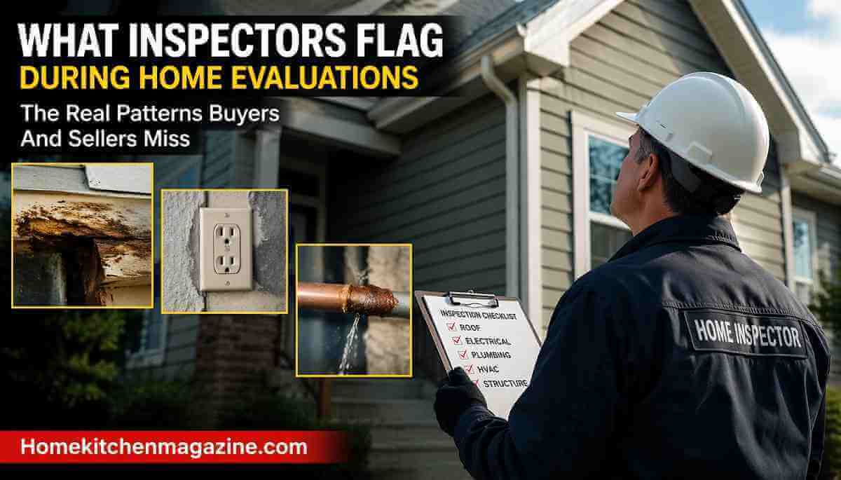 What Inspectors Flag During Home Evaluations