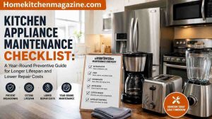 Kitchen Appliance Maintenance Checklist