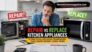 Repair vs Replace Kitchen Appliances: A Practical Decision Framework That Saves Money Long-Term 1 Repair vs Replace Kitchen Appliances: A Practical Decision Framework That Saves Money Long-Term