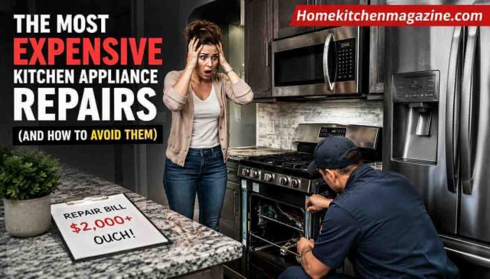 The Most Expensive Kitchen Appliance Repairs