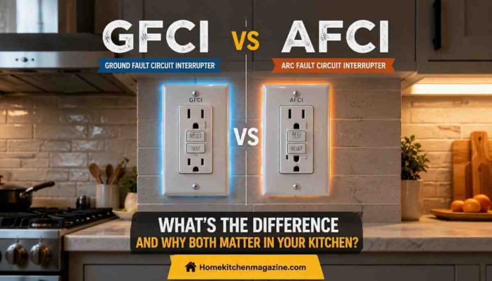 GFCI vs AFCI in Kitchens