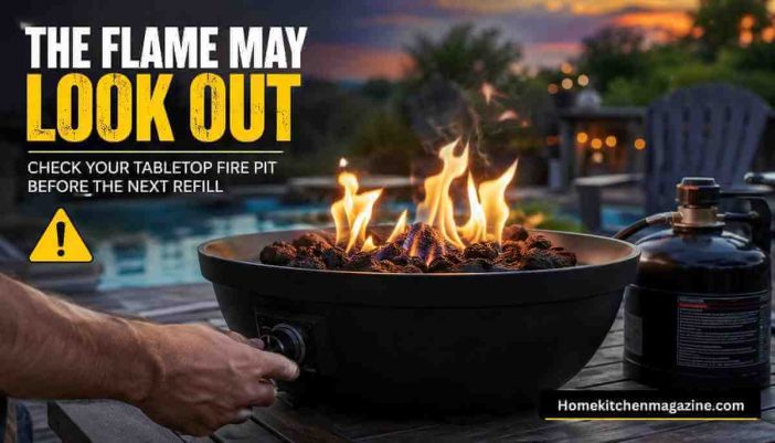 Tabletop Fire Pit Safety