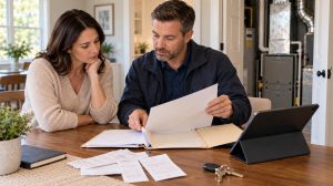 buying a house with no maintenance history