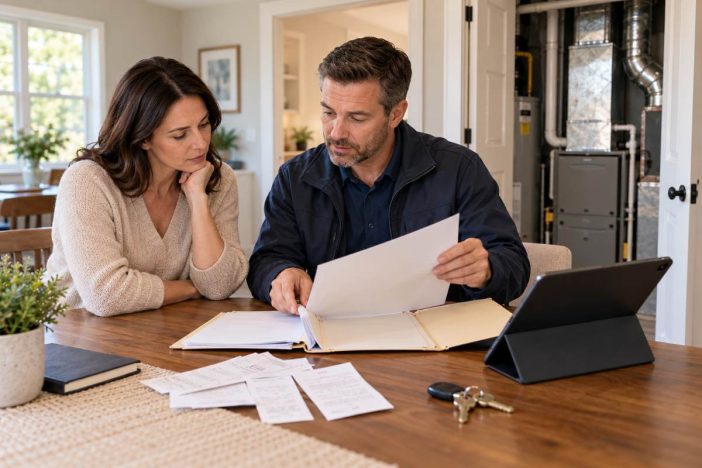 buying a house with no maintenance history